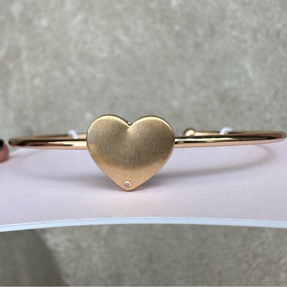 Heart Cuff Bracelet by Lauren Conrad NWT - Picture 4 of 8